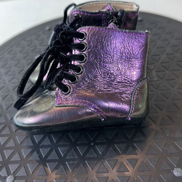 SPELLBOUND Purple Boots Infant size 2 - Picture 4 of 12